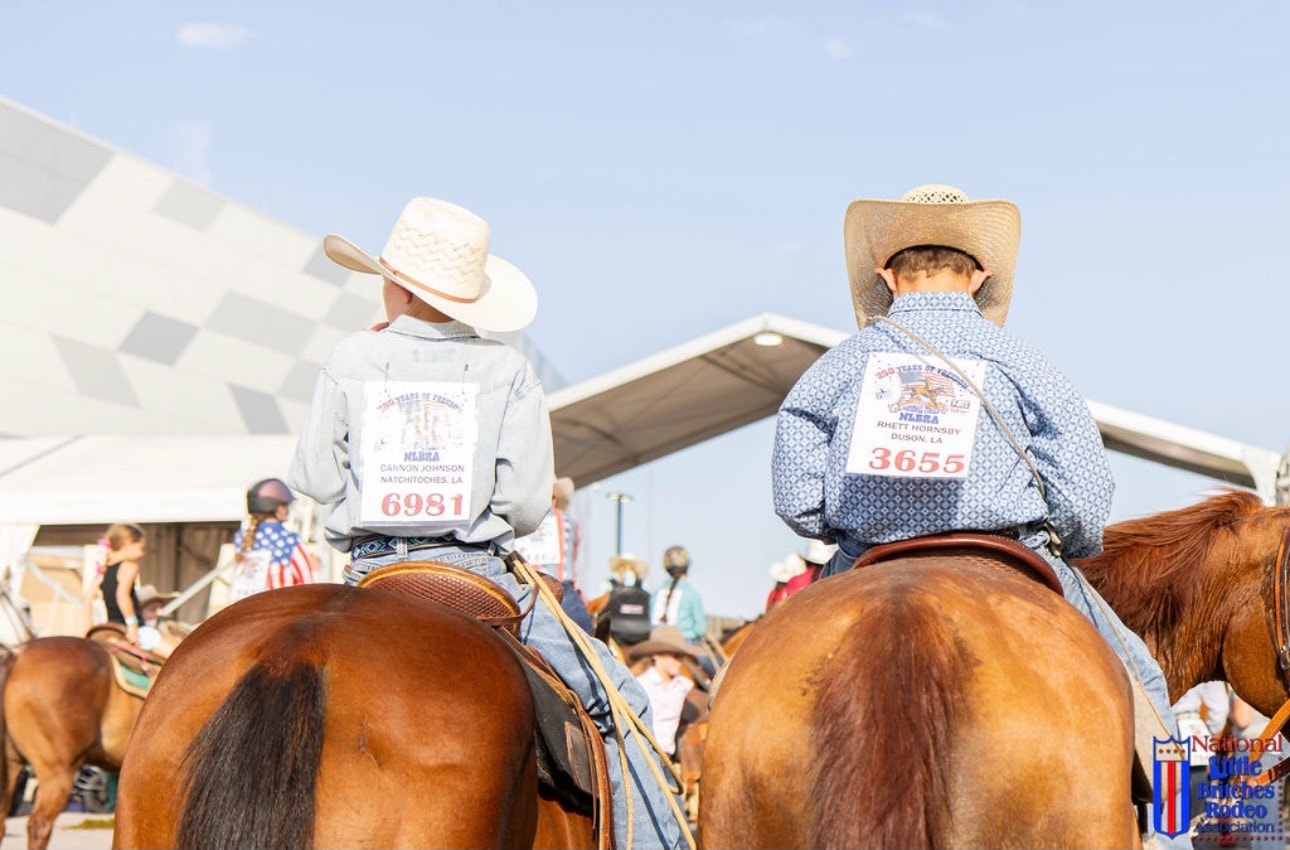 Rodeo arena action